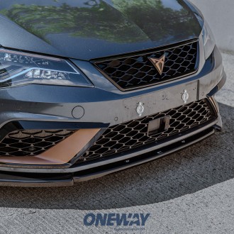 SEAT Leon FR MK3 Facelift 2017-2019 Ön Lip / SEAT Leon Cupra MK3 Facelift 2017-2019 Ön Lip