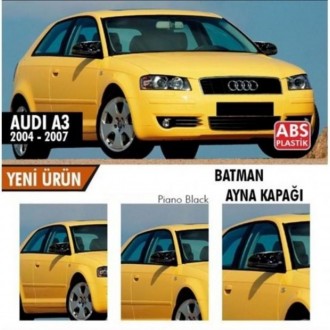 Audi A3 8P Batman Ayna Kapağı (2003-2007)