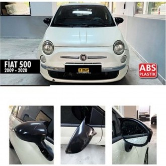 Fiat 500 Batman Ayna Kapağı (2014+