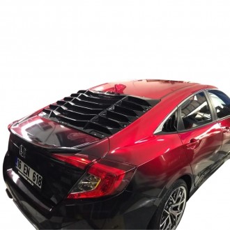 Honda Civic Fc5 Arka Cam Vizörü (Plastik)