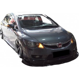 Honda Civic Fd6 RR 3 Parça Ön Lip (Plastik)