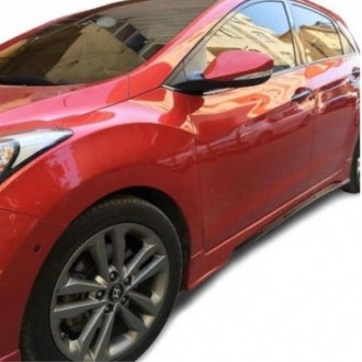 Hyundai İ30 Custom Yan Marşpiyel (Plastik)