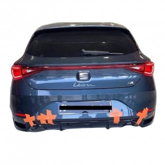 Seat Leon Mk4 Difüzör (Plastik)