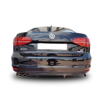 Volkswagen Jetta Makyajlı Kasa 2014 - Sonrası R Difüzör (Plastik)