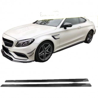 W205 C Serisi Sedan Amg - C63 Style - Marşpiyel Altı Lip